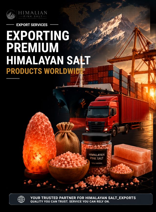 Export Services - Himalian Pink Salt - Main Banner - Home Page - Himalyan Pink Salt - Mobile